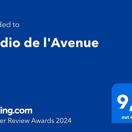 Studio De L'Avenue Spa Exterior photo